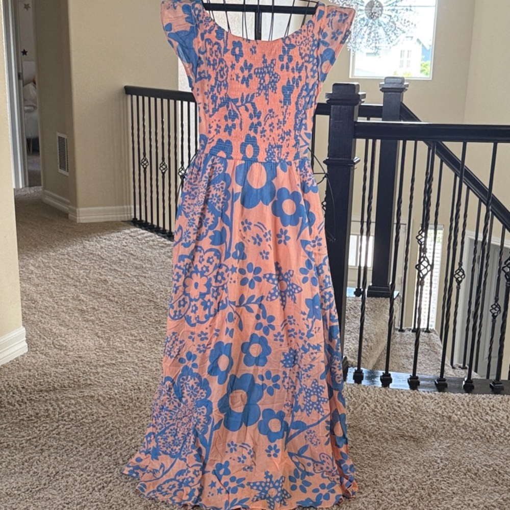 Free people Women's ultraviolet maxi Dress Free People nwt size medium